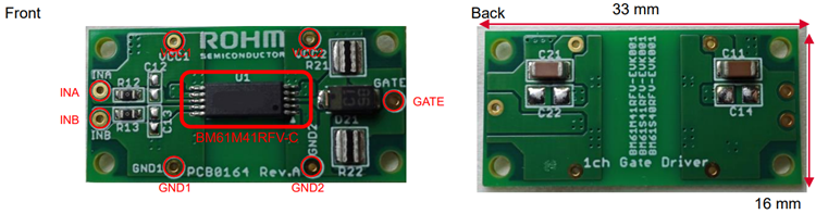 罗姆半导体 BM61M41RFV-EVK001 Evaluation Board