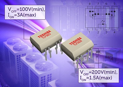 Toshiba TLP3823 & TLP3825 Photorelays