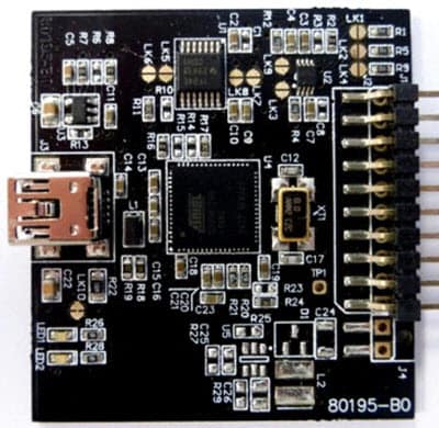 Microchip Technology用于maXTouch器件的I2C/USB桥接电路板