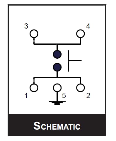 Schematic - E-Switch TL6330 Sub-Miniature Tactile Switch