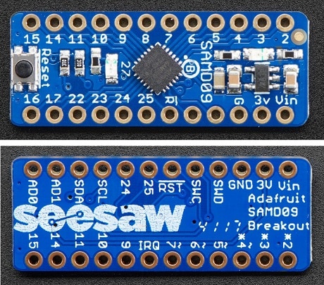 Adafruit ATSAMD09 Breakout Board Pinout Details